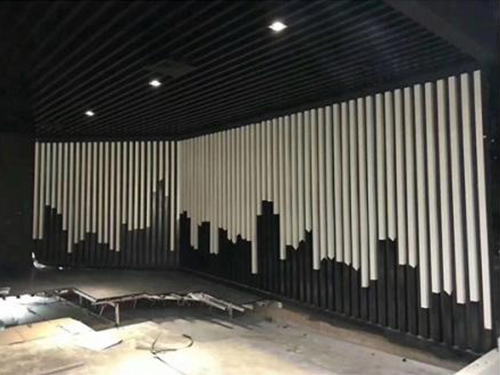 四川方形鋁方通(tōng)安裝成功案例